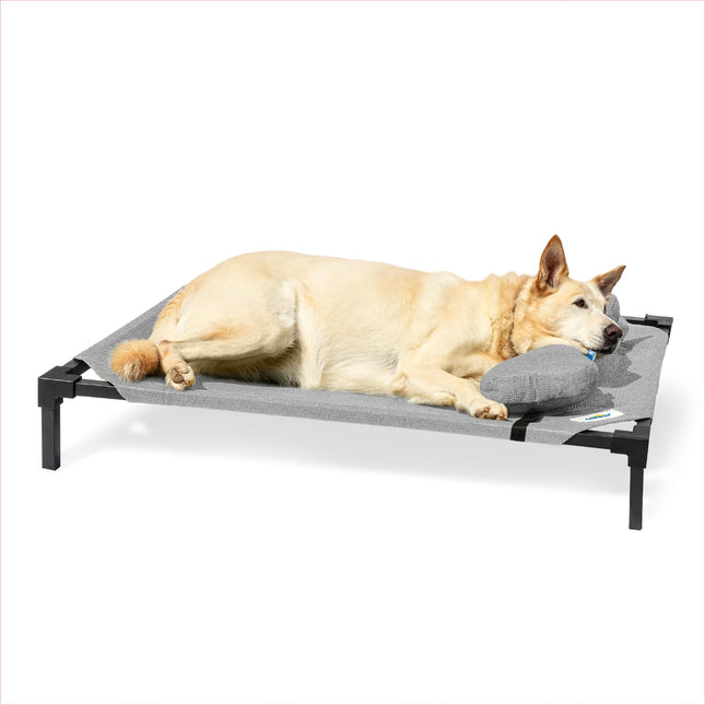 Coolaroo Pro Elevated Dog Bed with HeatShield Fabric