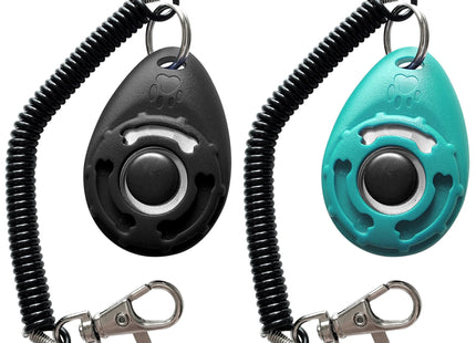 HoAoOo Pet Training Clicker with Wrist Strap