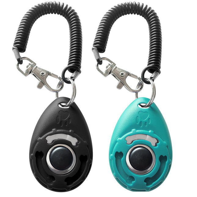 HoAoOo Pet Training Clicker with Wrist Strap