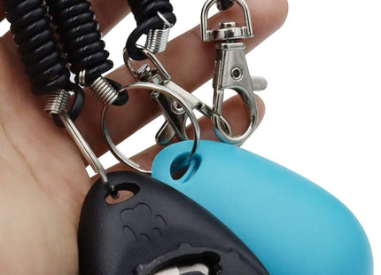 HoAoOo Pet Training Clicker with Wrist Strap