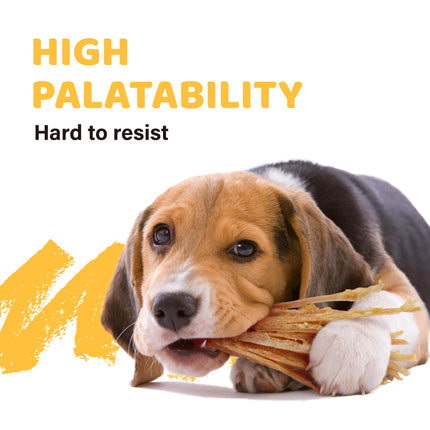 iPaw Turkey Tendons for Dogs, 100% Turkey and US Sourced Raw Material, Hypoallergenic, All Natural Human Grade Puppy Chew, Rawhide Alternative Dog Treats, 1 Unit/Pack Strip (Large)