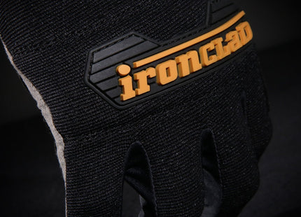 Ironclad GUG05XL General Utility Spandex Gloves, Black, X-Large, Pair