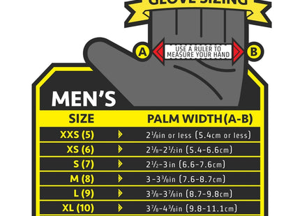 Ironclad GUG05XL General Utility Spandex Gloves, Black, X-Large, Pair