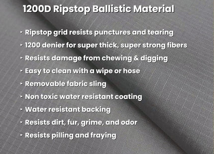 K9 Ballistics Chew Proof Elevated Outdoor Cooling Cot Bed