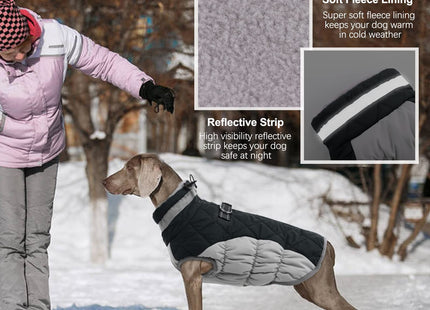 Lelepet Dog Coat Warm Dog Winter Coat