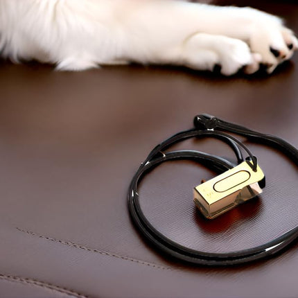 Mythrojan Brass and Steel Pet Training Clicker Dog Training Cricket Clicker U.S. Engraved WII Military Gear Metal Clicker