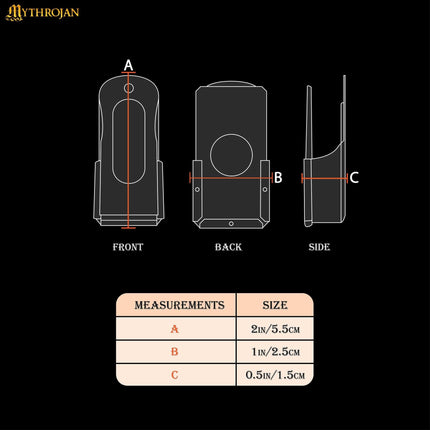 Mythrojan Brass and Steel Pet Training Clicker Dog Training Cricket Clicker U.S. Engraved WII Military Gear Metal Clicker