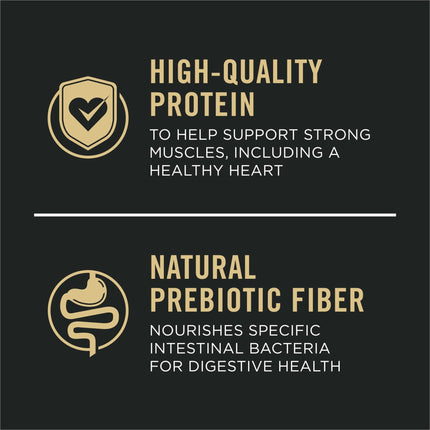 Purina Pro Plan Complete Essentials Shredded Blend Beef and Rice Dog Food Dry Formula with Probiotics for Dogs - 5 lb. Bag