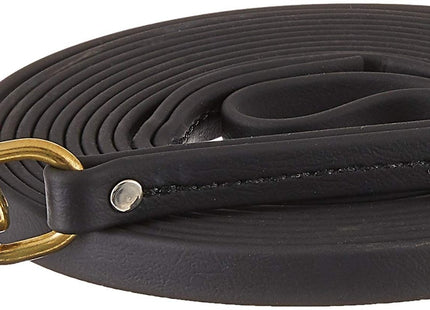 Ray Allen Mfg Signature K9 Biothane Long Line, 15-Feet x 5/8-Inch, Black Signature K-9