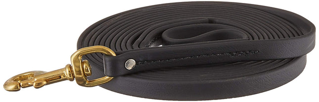 Ray Allen Mfg Signature K9 Biothane Long Line, 15-Feet x 5/8-Inch, Black Signature K-9